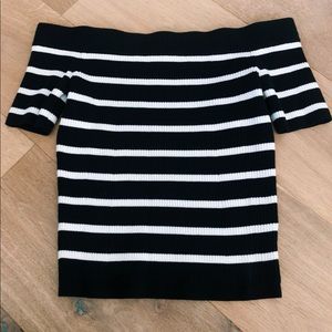 Adorable Club Monaco off the shoulder top